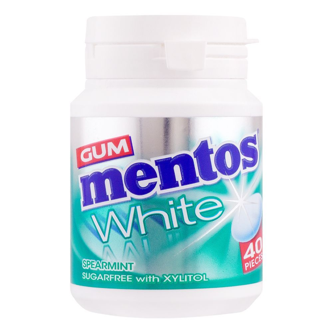 MENTOS WHITE SPEARMINT BOTTLE